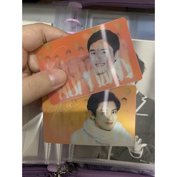 EXO D.O & Chanyeol 2019 Natrep 10th Anniversary Lenticular Photocards / PC