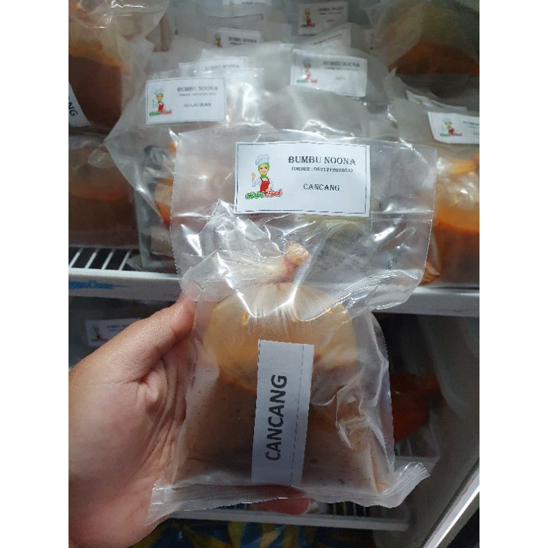 

bumbu gulai cancang, kalio ayam, dan gulai padang lainnya