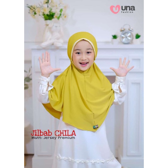 KERUDUNG INSTANT ANAK CHILA KIDS BY UNA FASHION