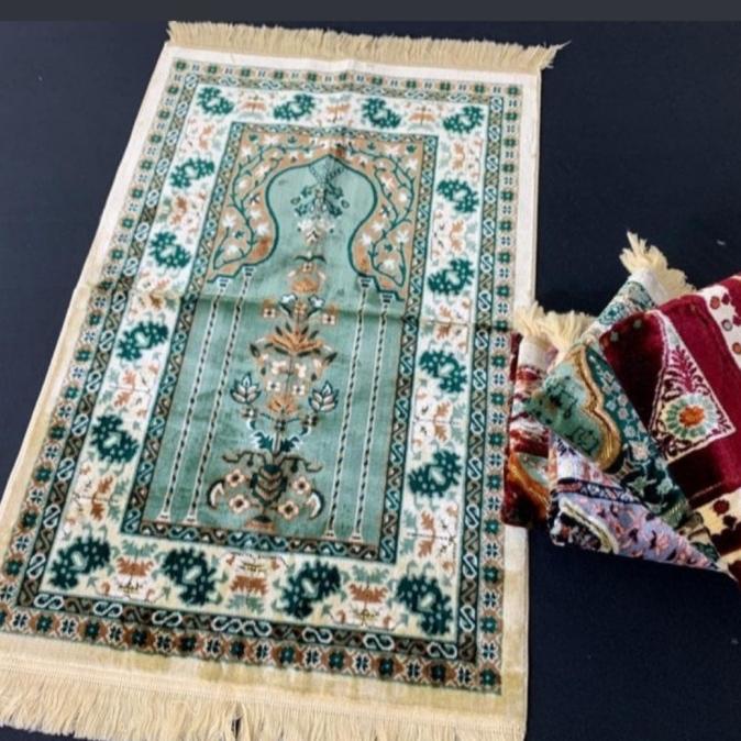 Sajadah Turkey Tebal Lembut Motif Yakar Karpet