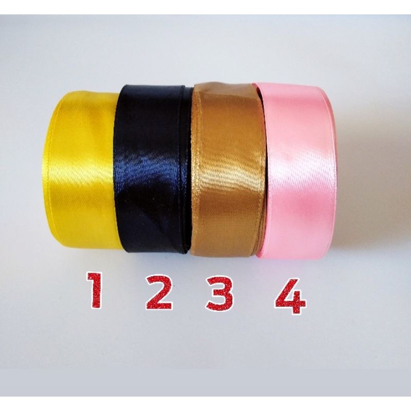 Pita Satin Merk Sakura Ukuran 2.5 cm