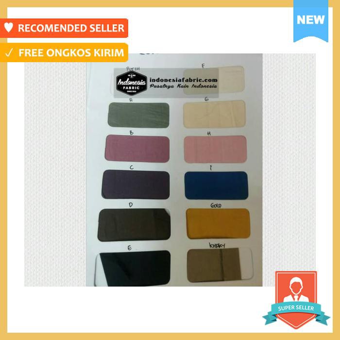 KAIN KATUN JEPANG POLOS