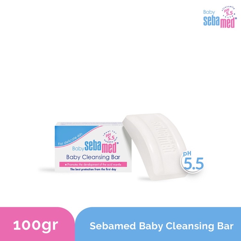 Castle - Sebamed BABY cleansing Bar 100gr / Sabun Batangan Bayi Sebamed