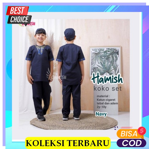 Busana Muslim Anak Laki Laki Baju Koko Kurta Anak Laki Laki Cod Setelan Terbaru Umur 1 2 3 4 5 6 7 8