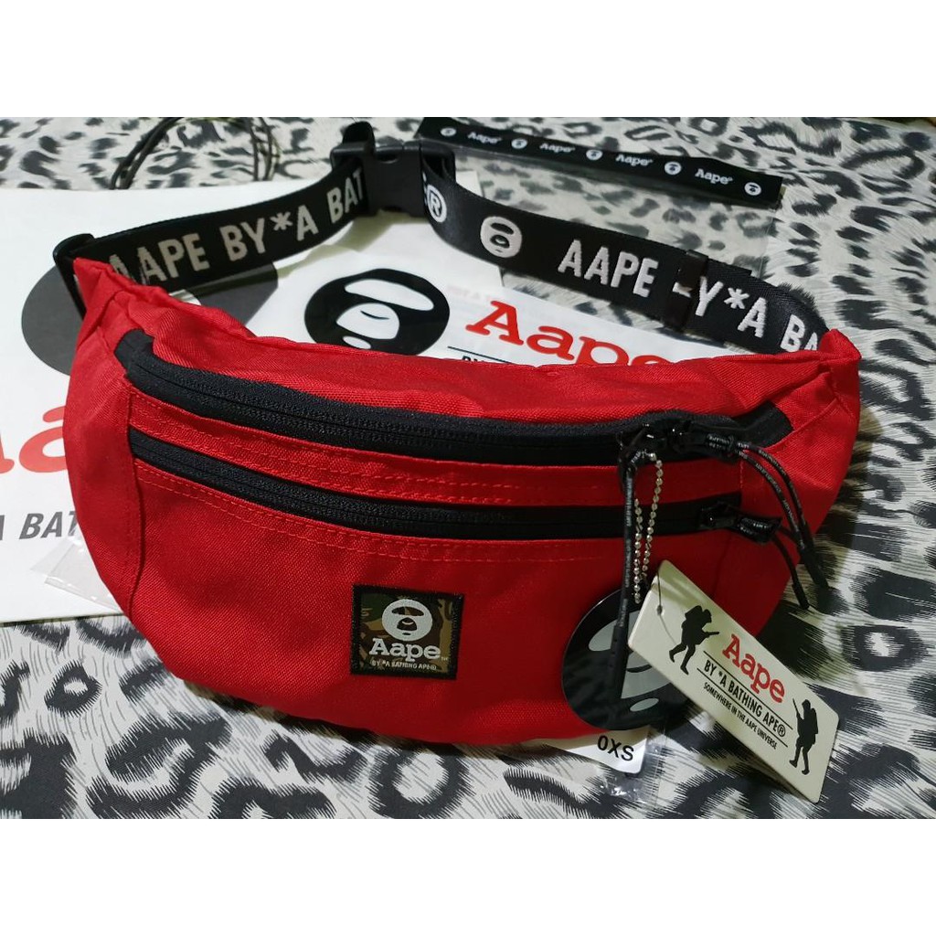 harga waist bag bape original