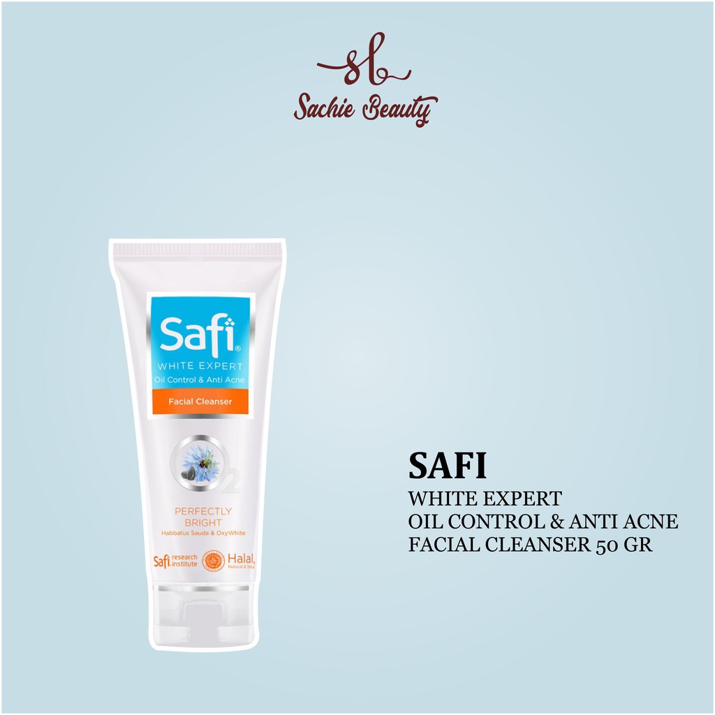 ingredients safi white expert oil control and anti acne