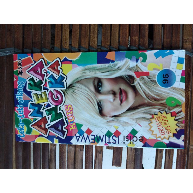 10 Pcs Buku Teka Teki Silang / Buku TTS angka panjang