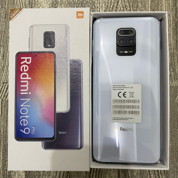 Redmi Note 9 Pro 6/64 | 8/128 Second Fullset Bergaransi
