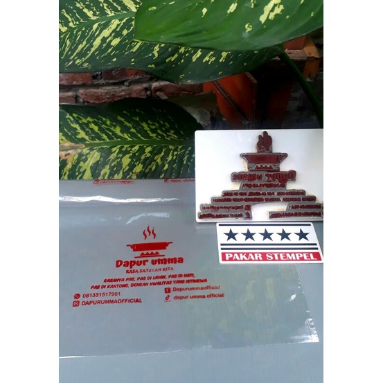 Stempel Plastik Jumbo