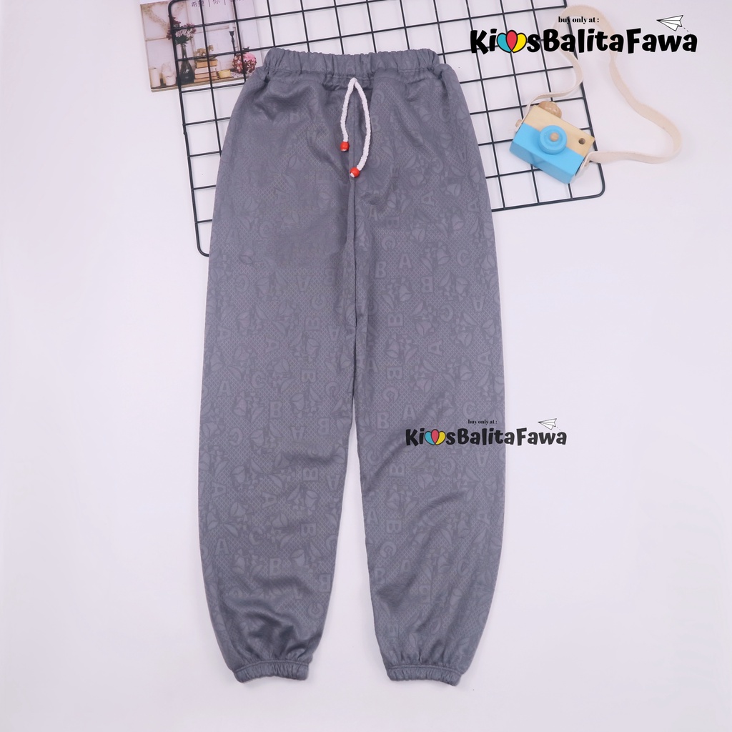 Jogger Molly Uk 10-12 Tahun / Joger Pants Celana Panjang Anak Perempuan Laki Laki Murah Grosir Polos