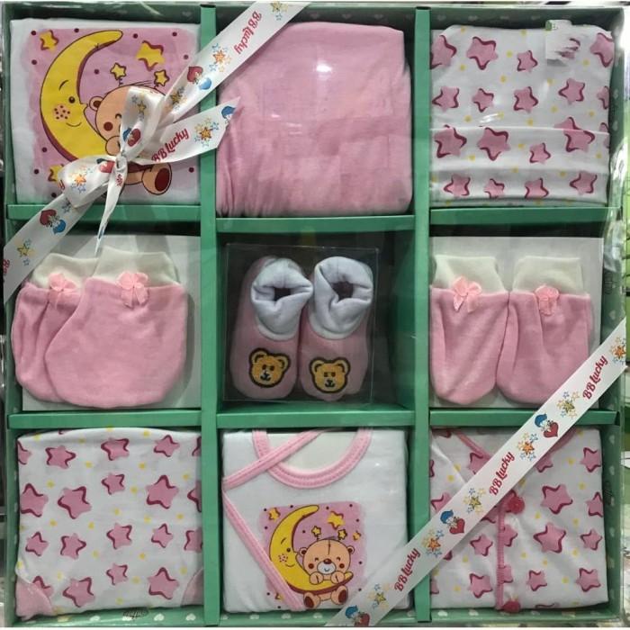 Baby Gift Set/Kado bayi satu set/BB Lucky Baby set JUMBO + KERTAS KADO