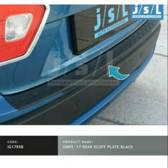 Sillplate belakang Ignis