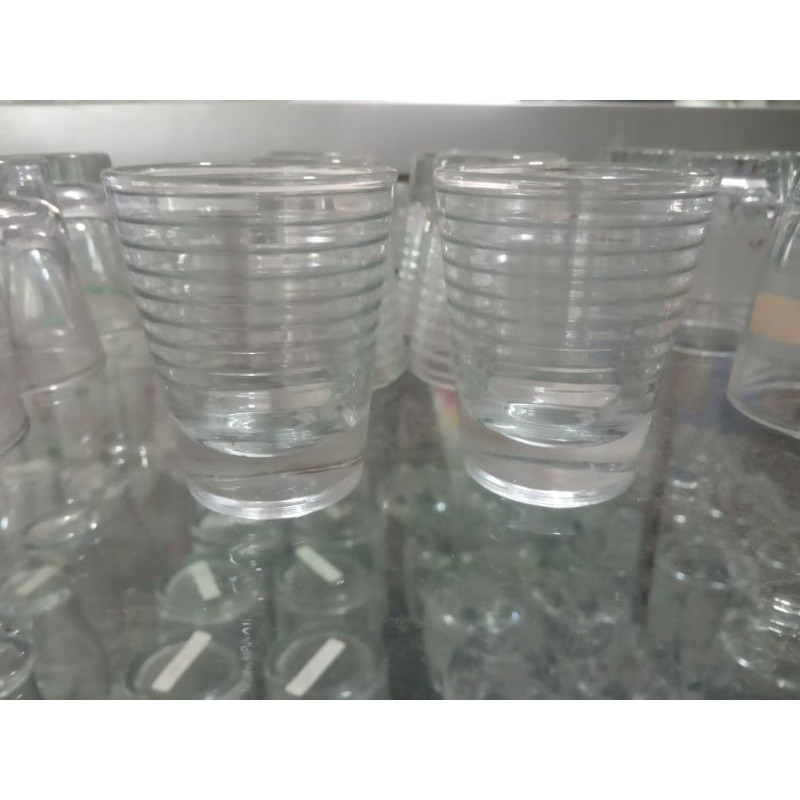 GELAS SLOKI SOJU MOTIF ULIR/ GELAS LILIN