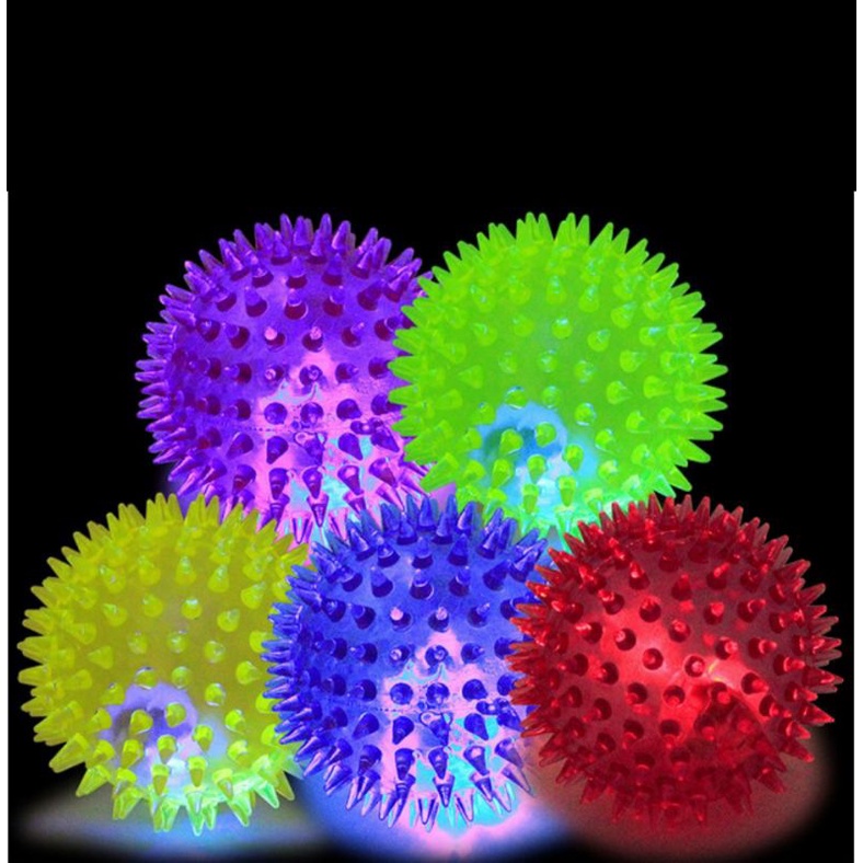 Mainan Bola Karet Berlampu Kalau dilempar