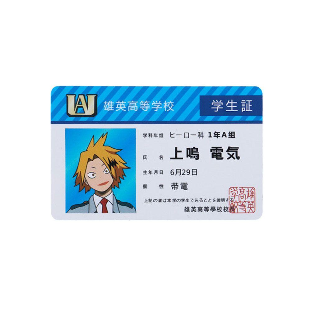 [Elegan] Kartu Koleksi My Hero Academia PVC Fans Collection Anime Peripheral Katsuki Bakugou Teacher Cards