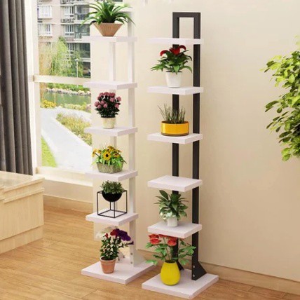 rak bunga susun kayu jati