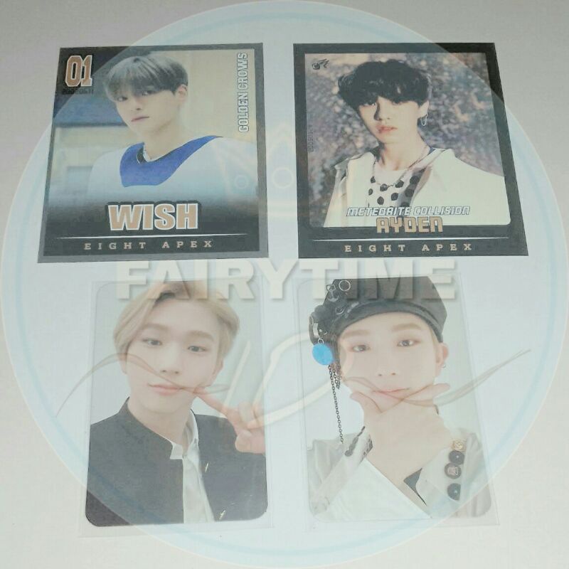 OFFICIAL PHOTOCARD PC QR VOICE EPEX WISH BAEKSUNG AYDEN