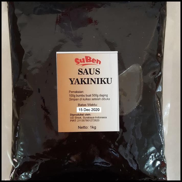 

Terbatas - Saos Yakiniku 1Kg