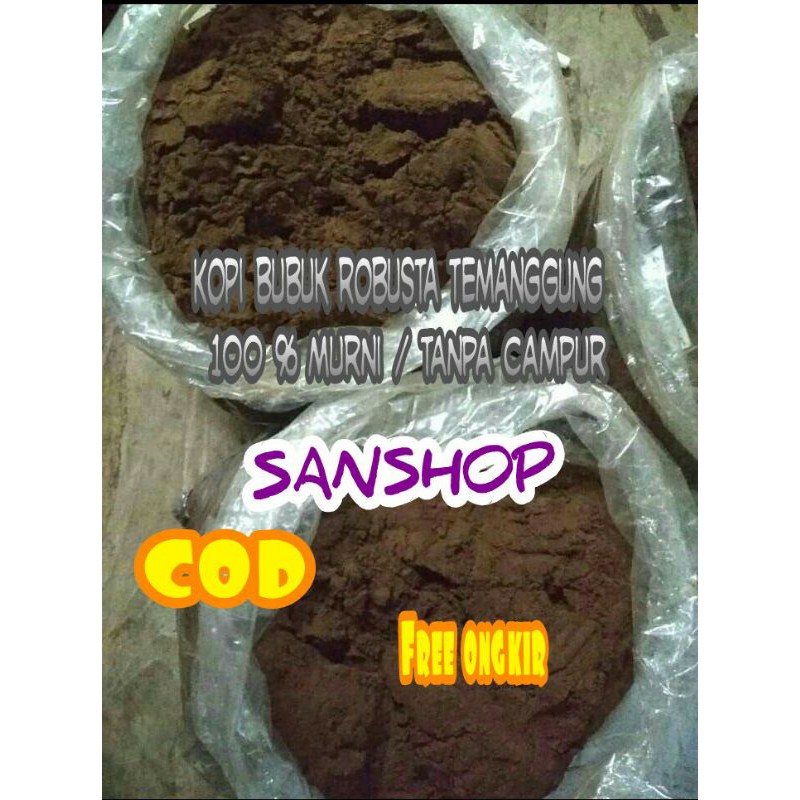 

kopi bubuk robusta temanggung