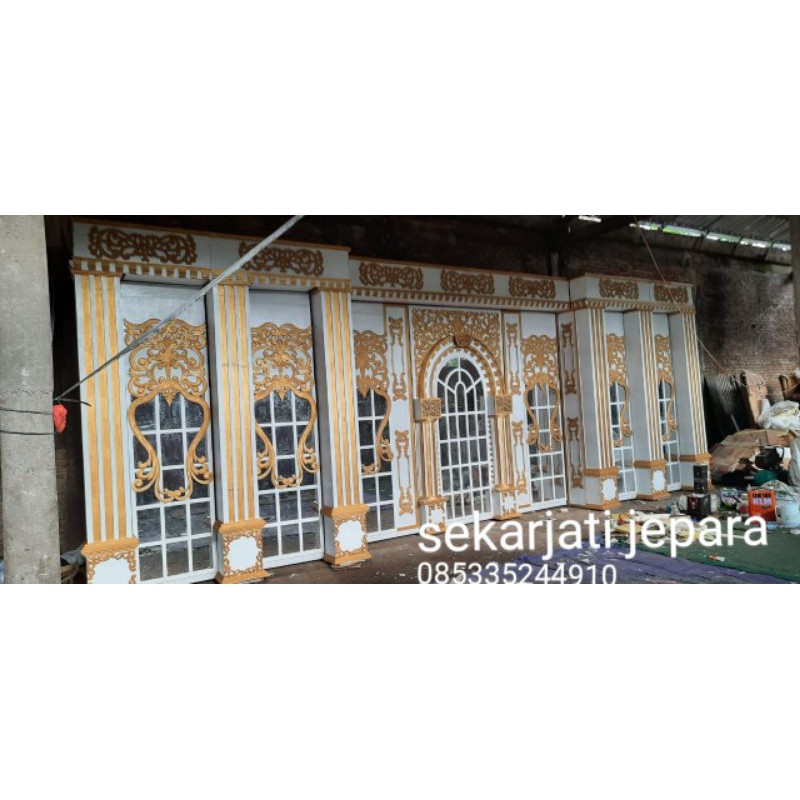 gebyok dekorasi modern