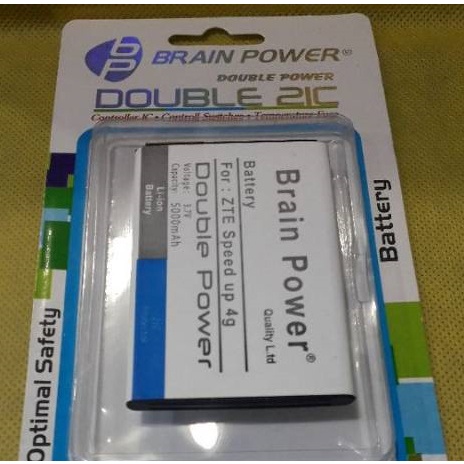 Double Power Battery Batere Batre Baterai Brain Power ZTE Speed up 4g Bolt Aquila