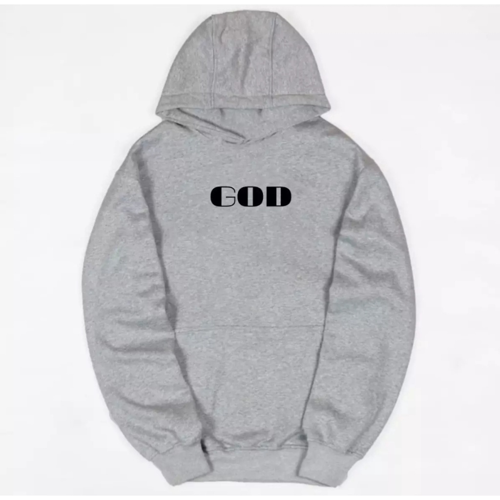 Sweater Hoodie Distro Life is GOD - Hoodie Premium Fleece Tebal - Hoodie Wanita - Hoodie Pria - Hoodie Bigsize Pulover M -3XL - Sweater Hoodie Terlaris 2022