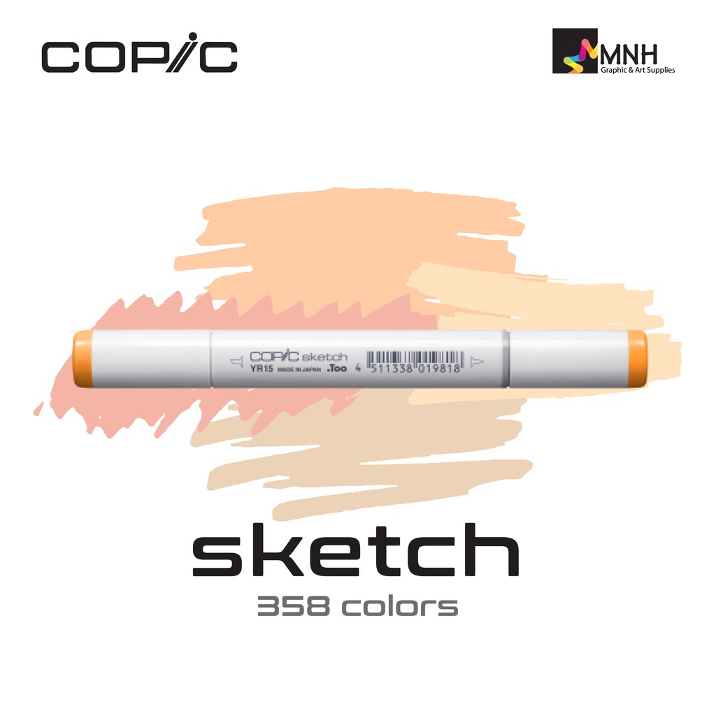 

Spidol Copic Sketch Marker Yellow-Red Series (Satuan) YR15 - YR31