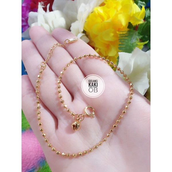 Gelang Kaki Rantai Xuping Biji Lada N15072104