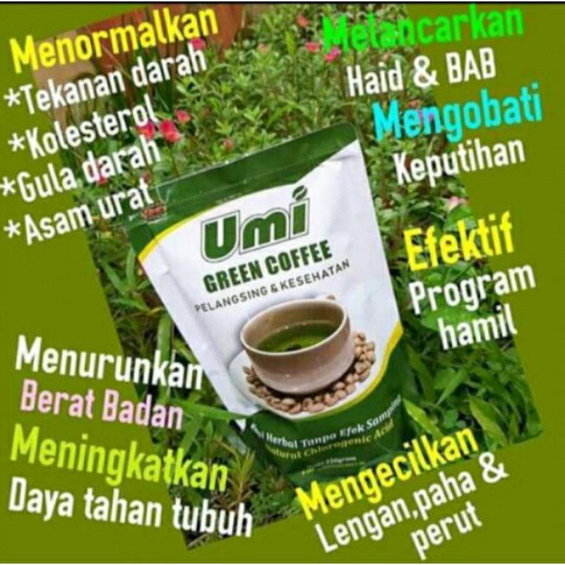 

UMI GREEN COFFEE Original Pelangsing Herbal