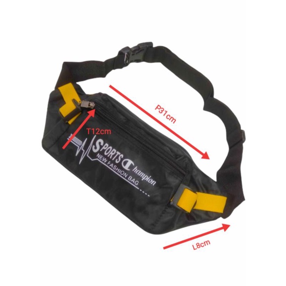 Tas Pinggang Waistbag Original Tas pria