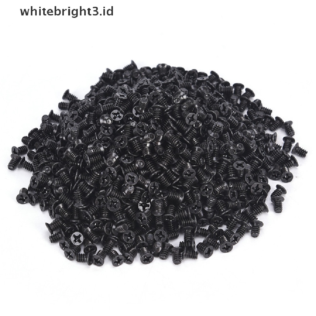 (whitebright3.id) 100pcs Baut Hardisk HDD 3.5 &quot;Untuk Komputer PC