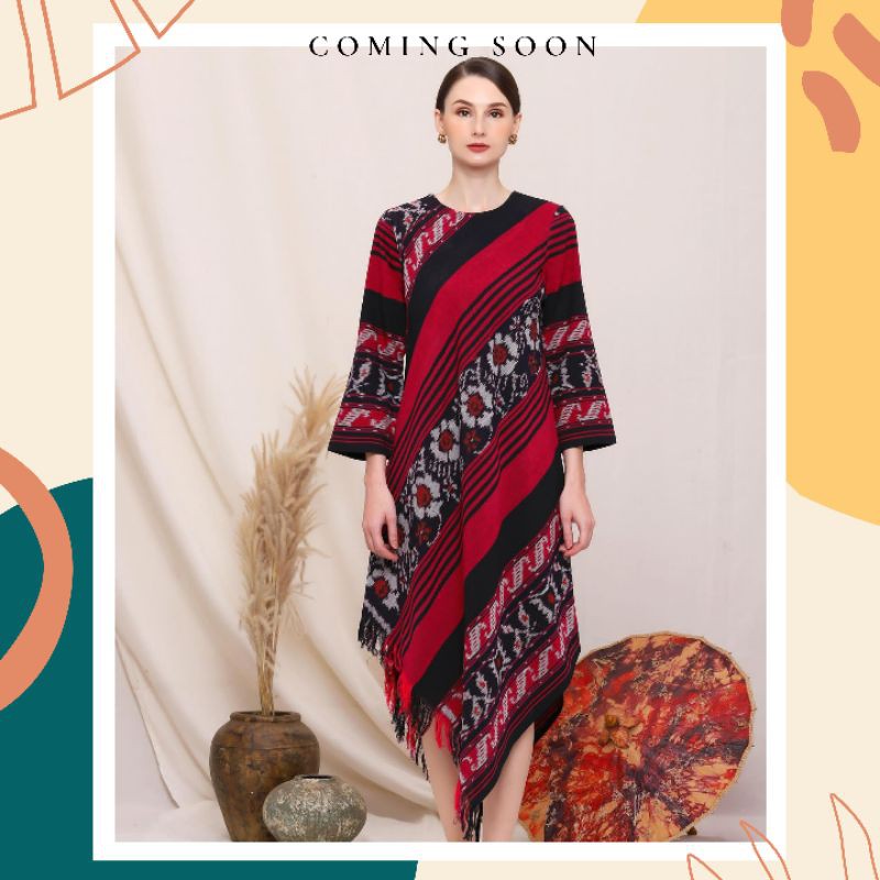 dress tenun dress ulos dres etnik dress tenun original tenun troso tenun jepara baju tenun original
