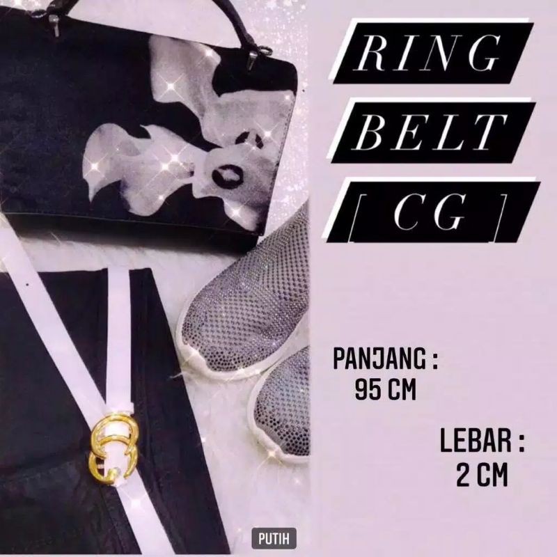 Belt Wanita Ikat Pinggang Wanita 4 Warna