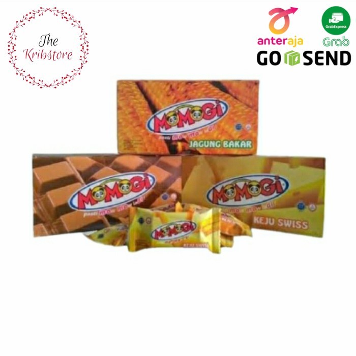 

MOMOGI Snack Stick All Variant 8 gr ( 1 box isi 20 pcs )