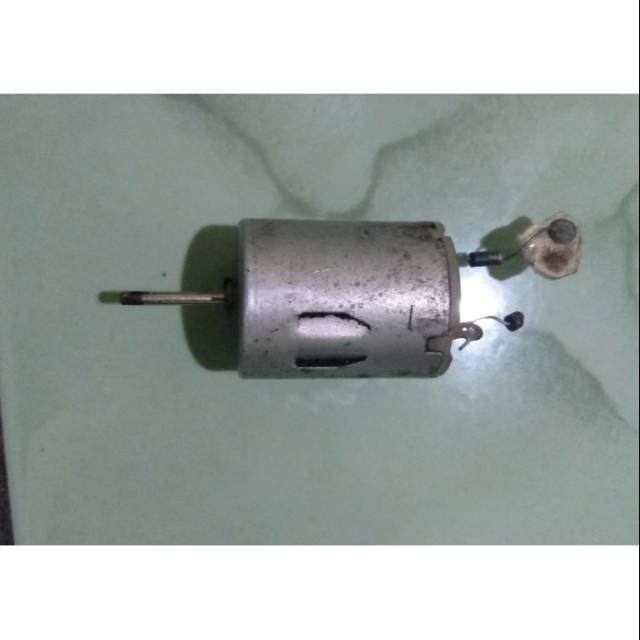 Dinamo DC 4-6vol bekas copotan mobil remot