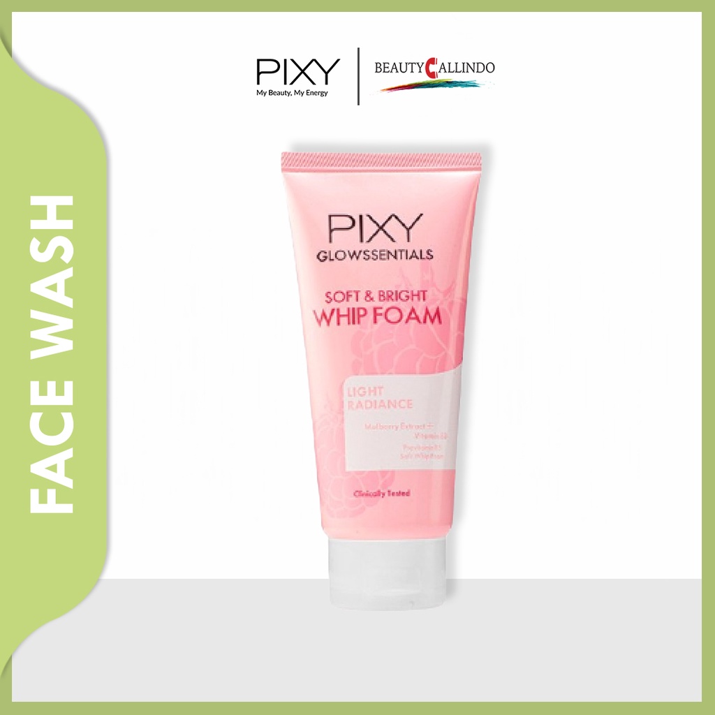 PIXY Glowssentials Soft &amp; Bright Whip Foam Sabun Pembersih Wajah