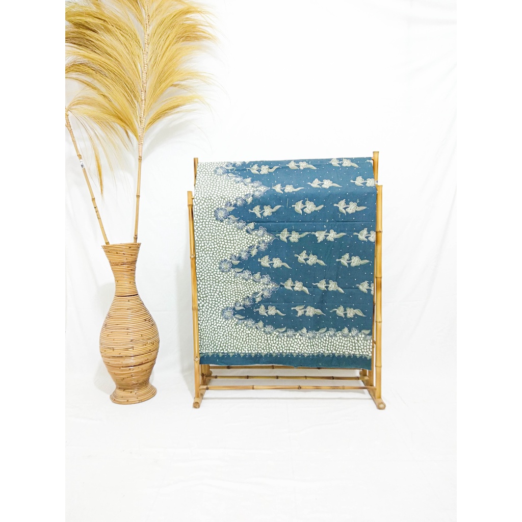 Batik Tulis Lasem 2 Warna Motif Protolan Tumpal Krecak