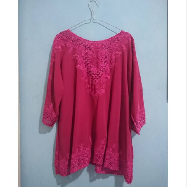 PRELOVED Blus Wanita Pink Fanta