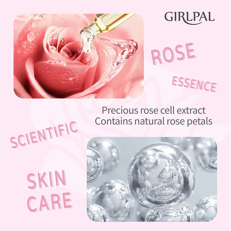 GIRLPAL Rose/Helichrysum Deep Hydration Sleeping Mask Face Organik Masker Wajah Melembabkan Mencegah Penuaan 60g