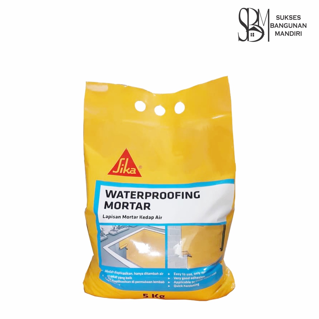 Semen Sika Waterproofing Mortar 5 kg