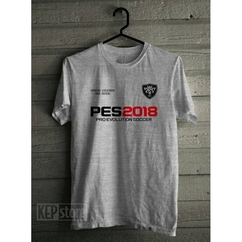 KAOS KEMEJA CASUAL FORMAL  - KAOS DISTRO PES 2018