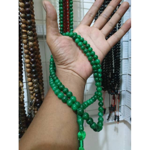 TASBIH BATU GIOK KALIMANTAN ASLI