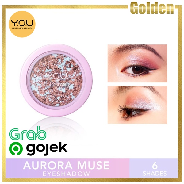 YOU Colorland Aurora Muse Eyeshadow Original Asli