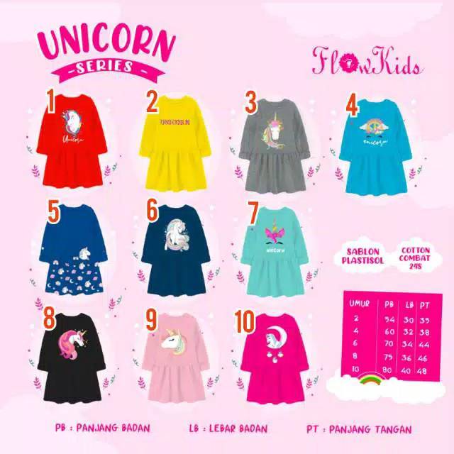 Dress unicorn by flowkids