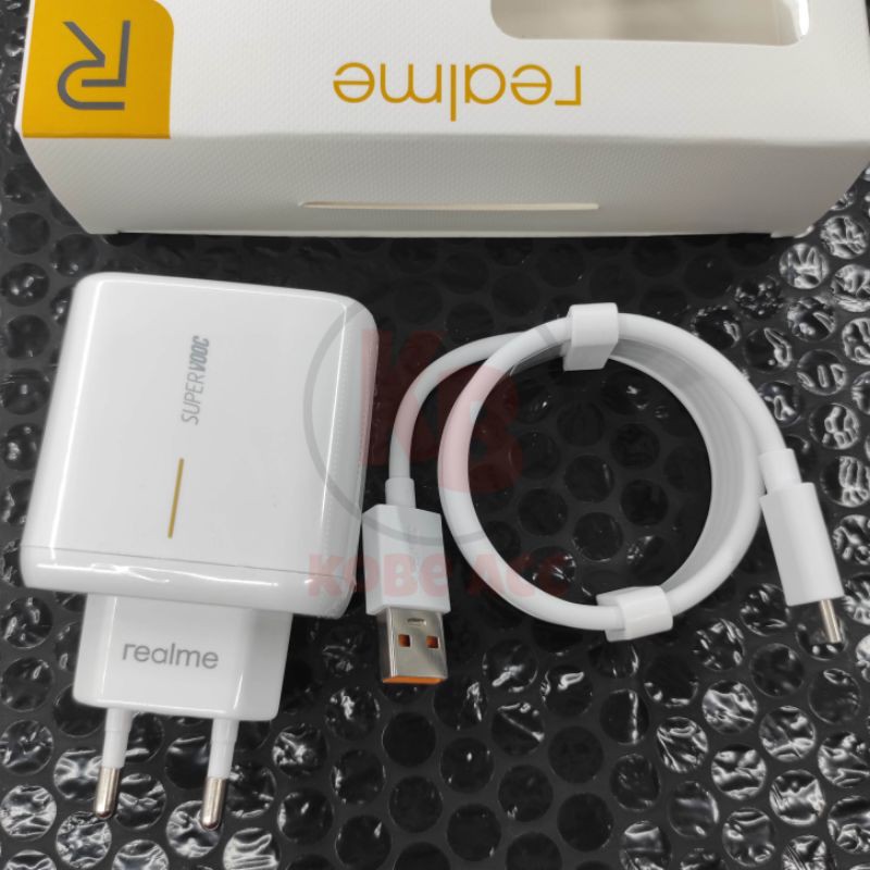Charger Realme 8 pro 7 pro Vooc Type C 65W Original