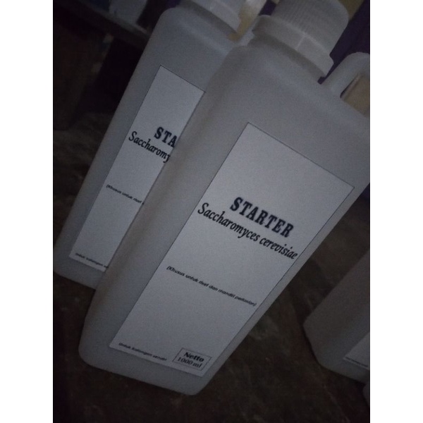 Starter Saccharomyces cerevisiae formula cair kemasan 1 liter
