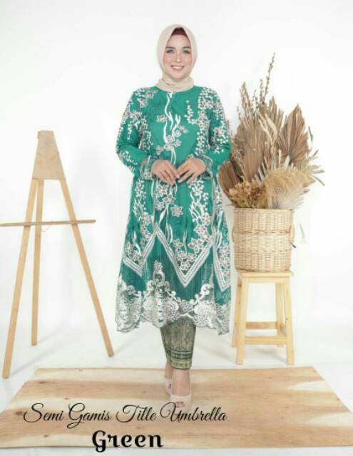 Kebaya Tunik Tile Kartika / kebaya tunik tile / kebaya murah