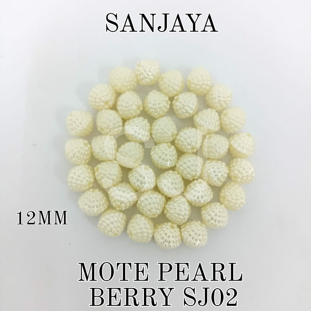 MOTE PEARL / MOTE BERRY / MANIK BERRY / MANIK KOTAK BERRY DIAMOND / MANIK PEARL BERRY / MOTE PEARL BERRY 12MM