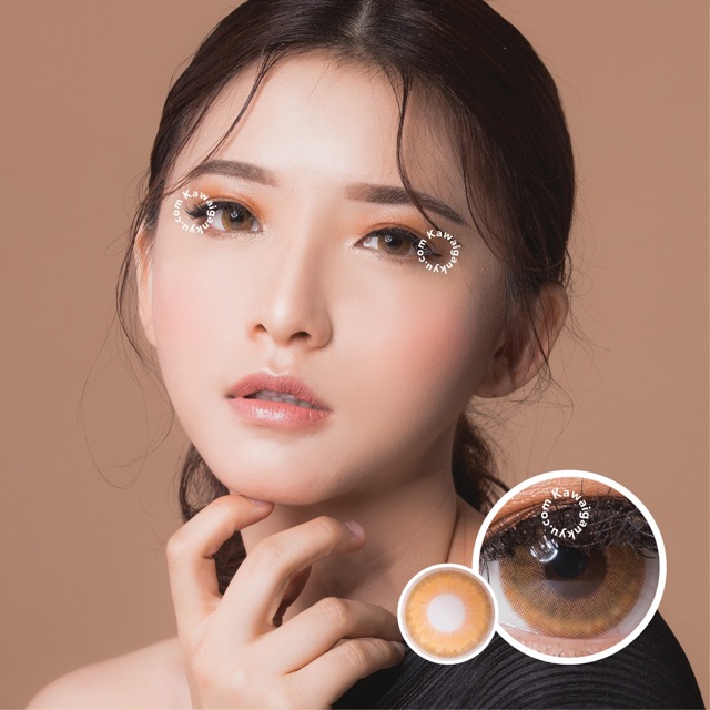 KawaiGankyu softlens - Princess symphony hazel (1botol)