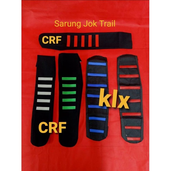 SARUNG JOK CRF/SARUNG JOK KLX/KULIT JOK CRF/KULIT JOK KLX/COVER SEAT TRAIL/KILIT JOK